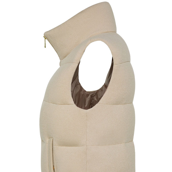 KENTIGEM PADDED WORSTED WOOL VEST