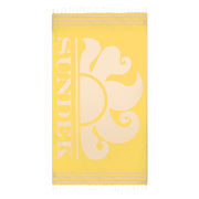 KEY FOUTA JACQUARD BEACH TOWEL  KEY FOUTA JACQUARD BEACH TOWEL