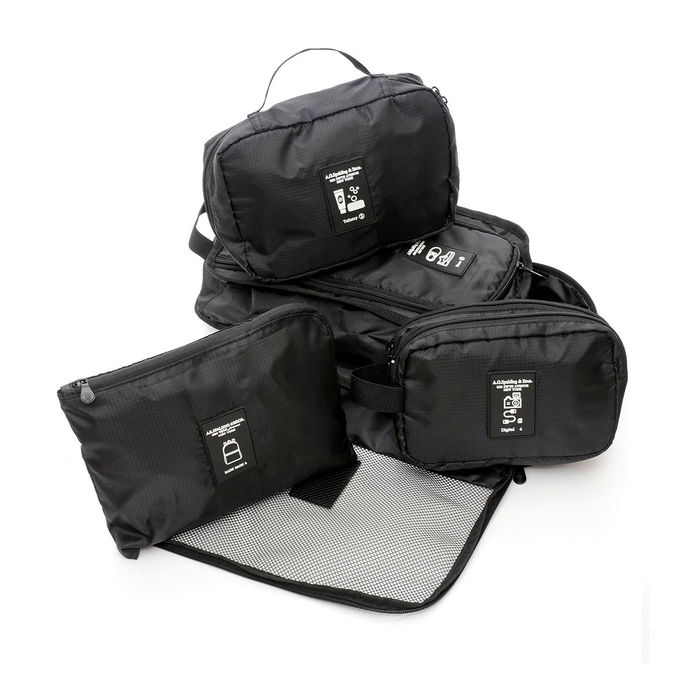 KIT TRAVEL UNISEX BLACK