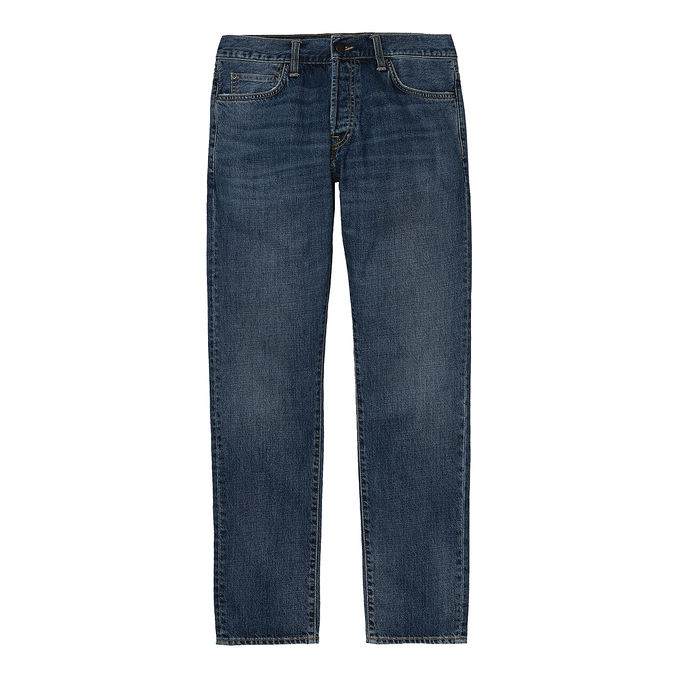 KLONDIKE 5P REGULAR TAPARED JEANS Man Blue mid