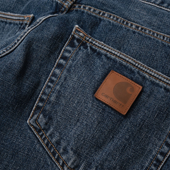 KLONDIKE 5P REGULAR TAPARED JEANS Man Blue mid