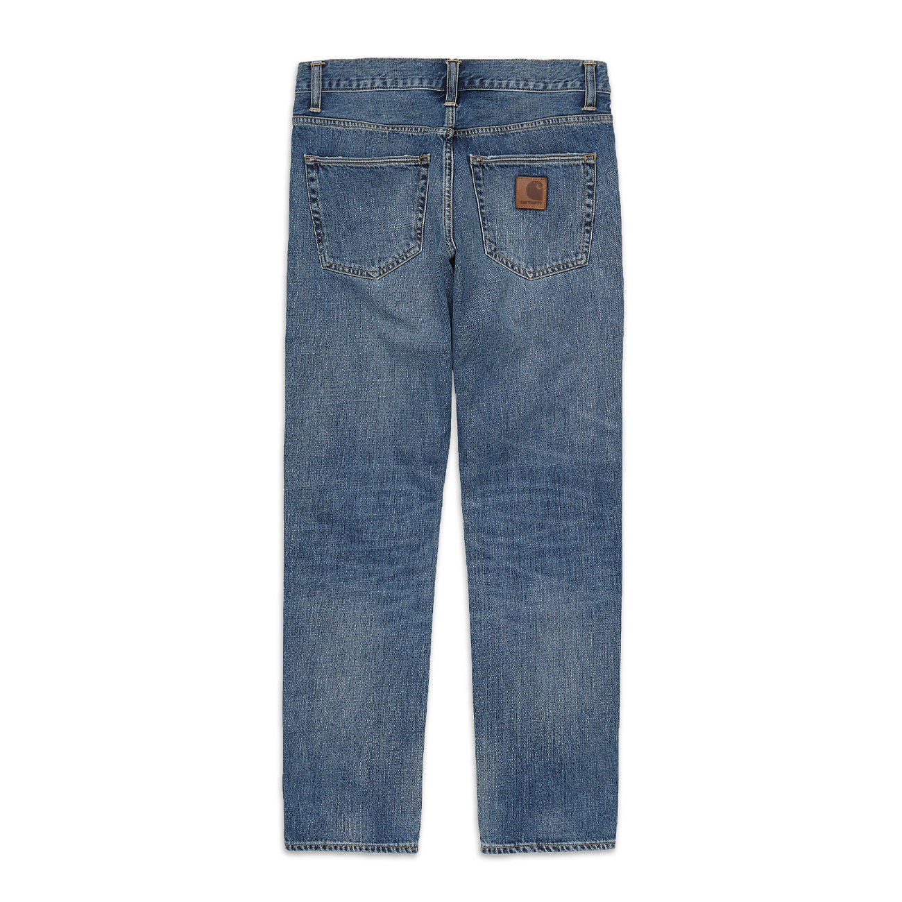 CARHARTT KLONDIKE 5P REGULAR TAPARED JEANS Man White Blue