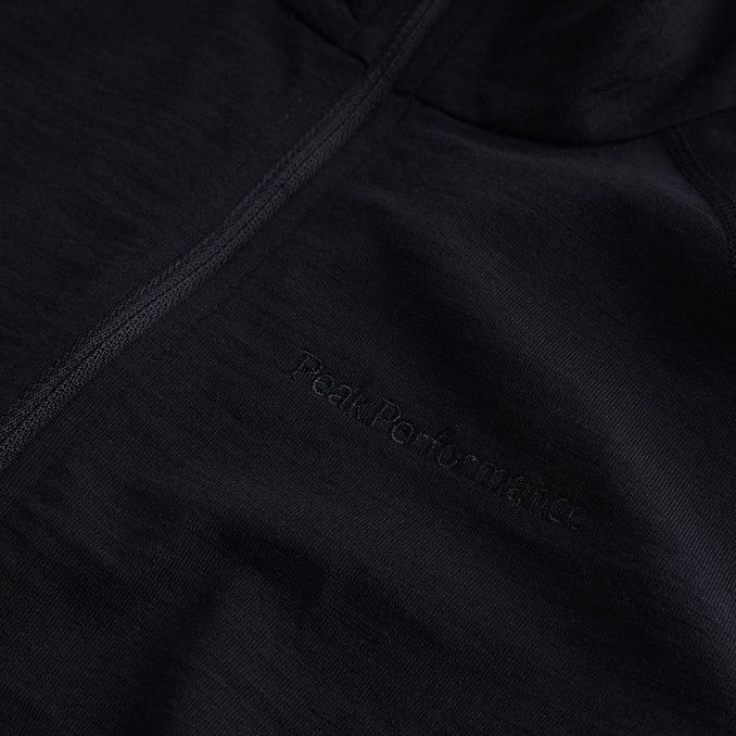 KNIT 1/2 ZIP MAGIC Woman Black