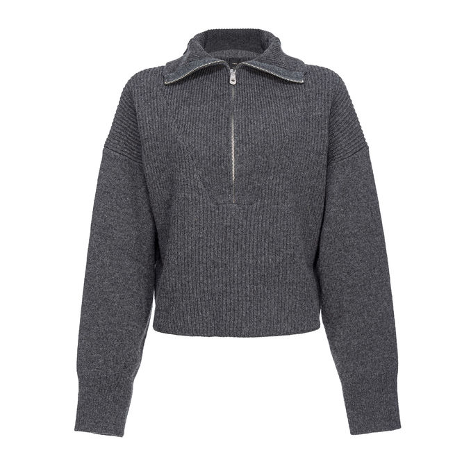 KNIT CAVEAU Woman Grey Raven