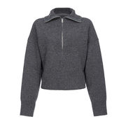 KNIT CAVEAU Woman Grey Raven  KNIT CAVEAU Woman Grey Raven