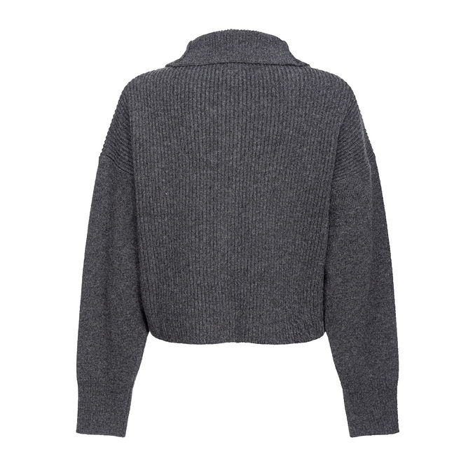 KNIT CAVEAU Woman Grey Raven