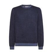 KNIT ROUND VINTAGE Man Navy KNIT ROUND VINTAGE Man Navy