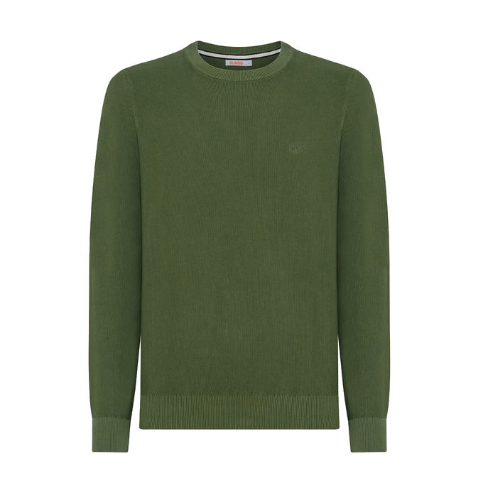 KNITWEAR ROUND VINTAGE Man Army