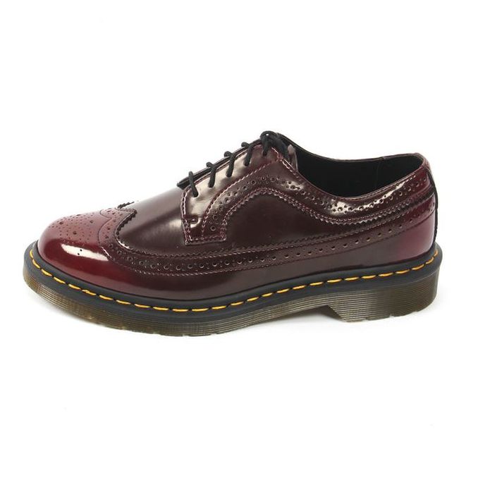 LACE-UP 3989 BROGUE VEGAN CAMBRIDGE Woman Cherry Red