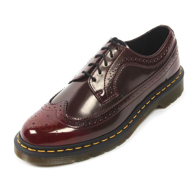 LACE-UP 3989 BROGUE VEGAN CAMBRIDGE Woman Cherry Red