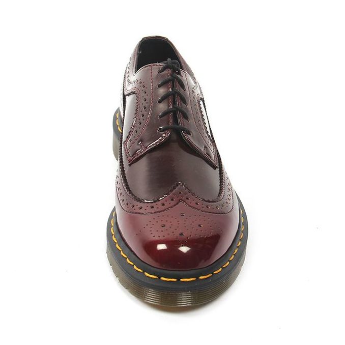 LACE-UP 3989 BROGUE VEGAN CAMBRIDGE Woman Cherry Red