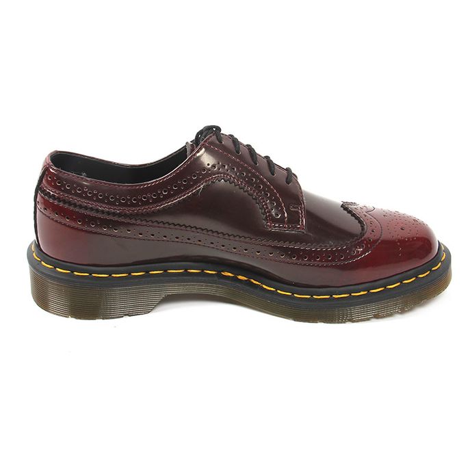 LACE-UP 3989 BROGUE VEGAN CAMBRIDGE Woman Cherry Red