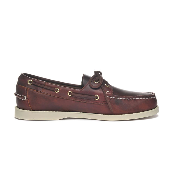 LACE UP DOCKSIDES PORTLAND Man Brown Burgundy