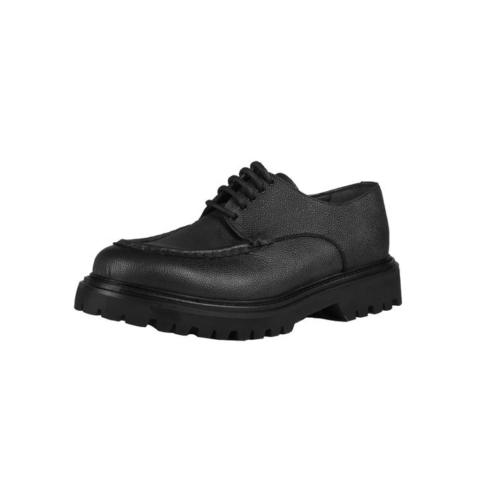 LACED DERBY Man Black