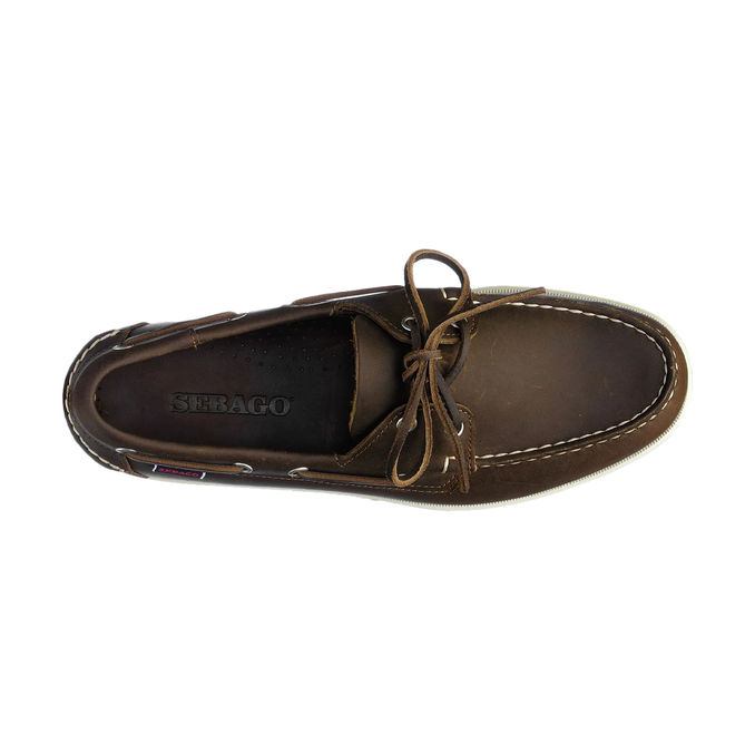 LACED DOCKSIDES PORTLAND Man Brown