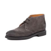 H3800 beatles uomo HOGAN H576 man suede chelsea boots grey