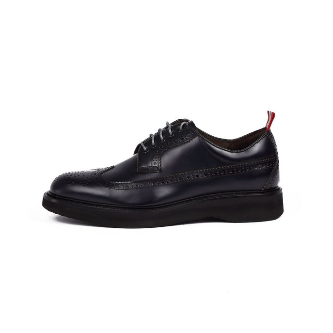 LACED SHOES POLISHED LEATHER DERBY
