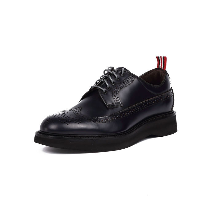 LACED SHOES POLISHED LEATHER DERBY