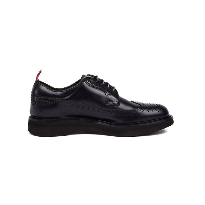 LACED SHOES POLISHED LEATHER DERBY