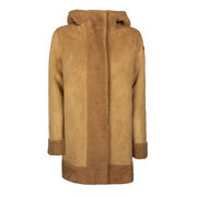 LAMB HOOD LADY JACKET Woman Squirrel  LAMB HOOD LADY JACKET Woman Squirrel