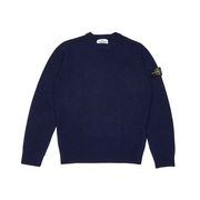 Navy blue stone island hoodie hotsell