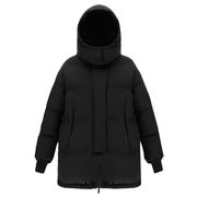 LAMINAR GORE-TEX WINDSTOPPER OVERSIZE DOWN JACKET Woman Black LAMINAR GORE-TEX WINDSTOPPER OVERSIZE DOWN JACKET Woman Black