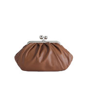 LARGE CUBIC CLUTCH BAG WITH SHOULDER STRAP Woman Leather LARGE CUBIC CLUTCH BAG WITH SHOULDER STRAP Woman Leather
