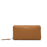 LARGE ESSENTIAL WALLET IN HAMMERED LEATHER Woman Camel LARGE ESSENTIAL WALLET IN HAMMERED LEATHER Woman Camel