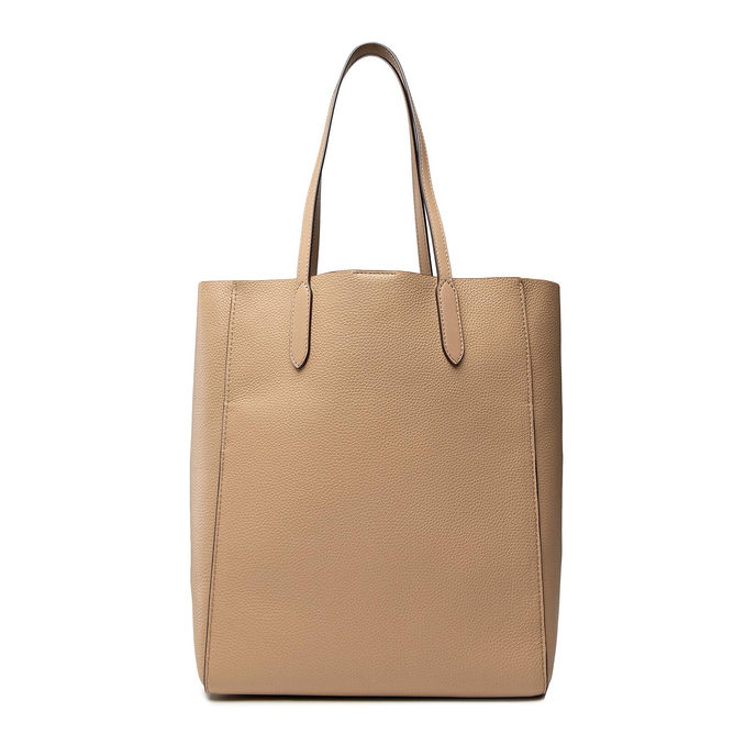 LARGE SINCLAIR LEATHER BAG Woman Camel