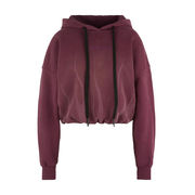 LASER FLAMES SWEATSHIRT Woman Grape Wine LASER FLAMES SWEATSHIRT Woman Grape Wine
