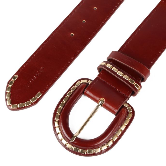LEATHER BELT Woman Brown