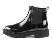 LEATHER CHELSEA BOOTS Woman Black LEATHER CHELSEA BOOTS Woman Black