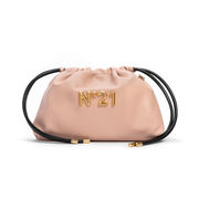 PINKO BAGS MAXI CHAIN CLUTCH FRAIMED CHAIN Powder pink