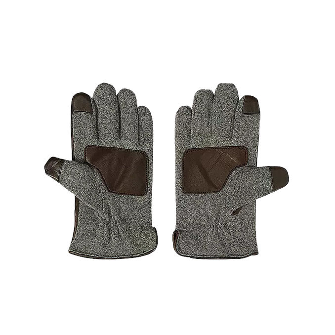 LEATHER GLOVES Man Dark Brown