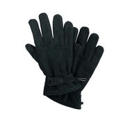 LEATHER GLOVES THINSULATE Man Black LEATHER GLOVES THINSULATE Man Black