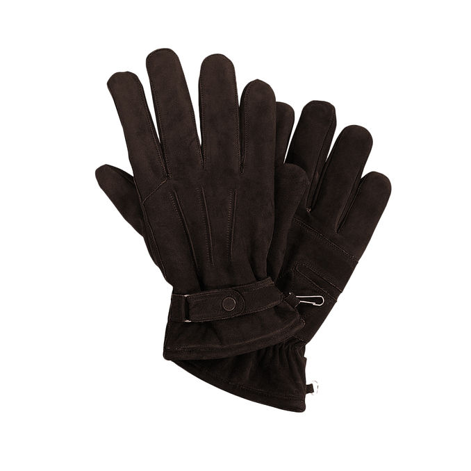 LEATHER GLOVES UTILITY Man Brown