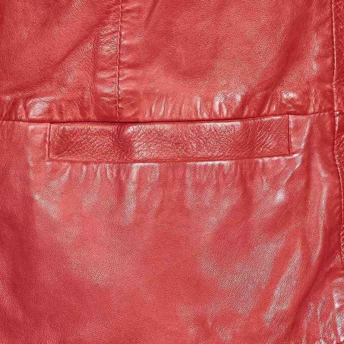 LEATHER JACKET Woman Red