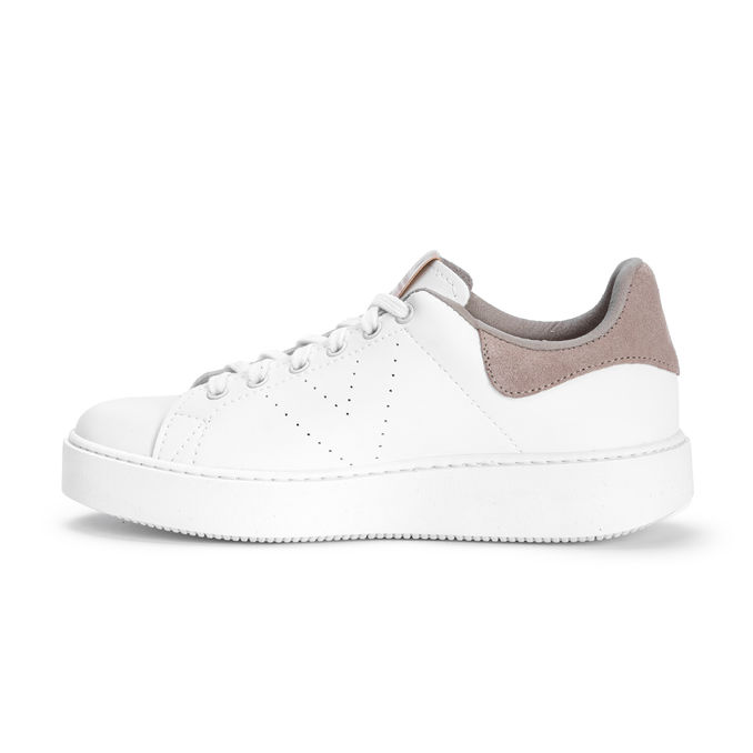 LEATHER SNEAKER UTOPIA Woman Nude
