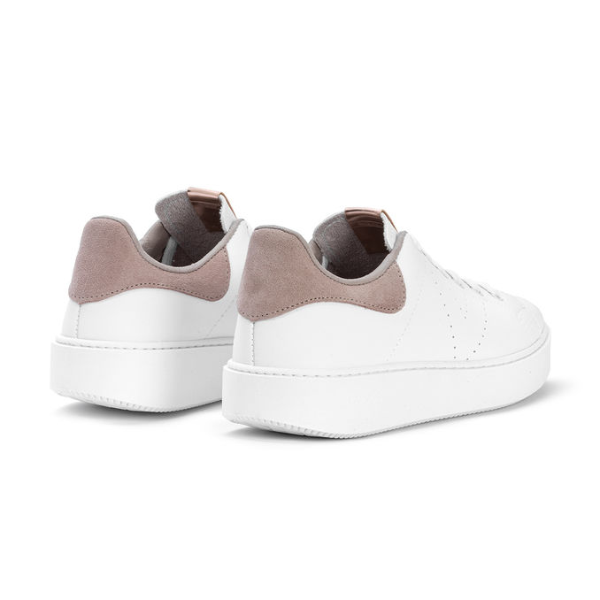 LEATHER SNEAKER UTOPIA Woman Nude