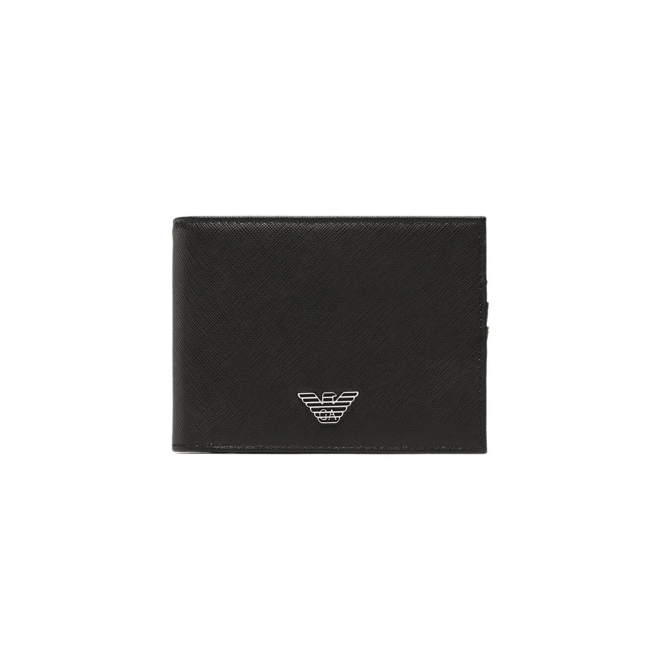 Tumbled leather wallet with wrap-around zip | EMPORIO ARMANI Man