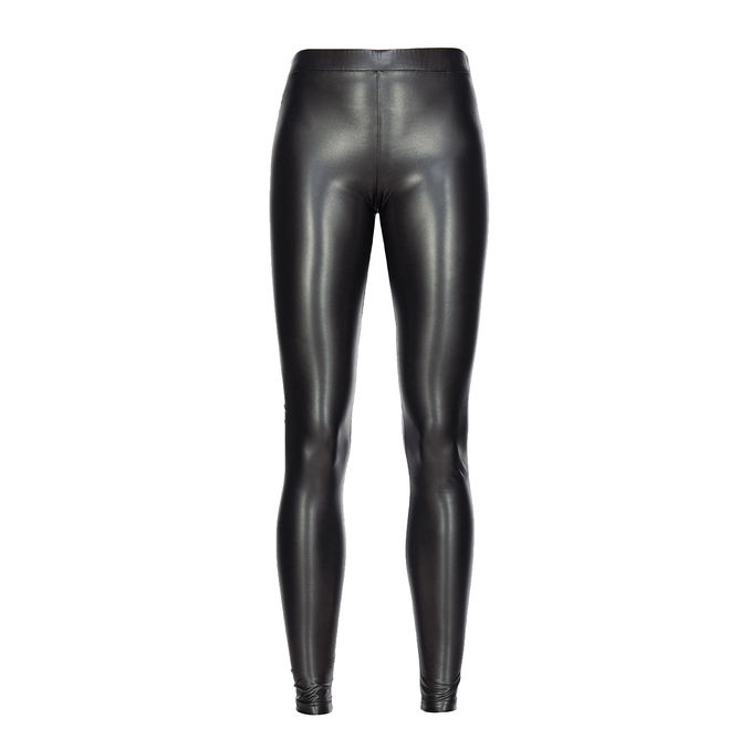 LEGGINGS GINSENG Woman Nero Limousine