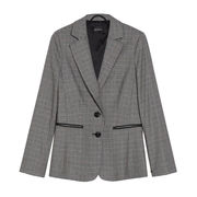 LIETO JACKET Womana Orange Pied De Poule fantasy LIETO JACKET Womana Orange Pied De Poule fantasy