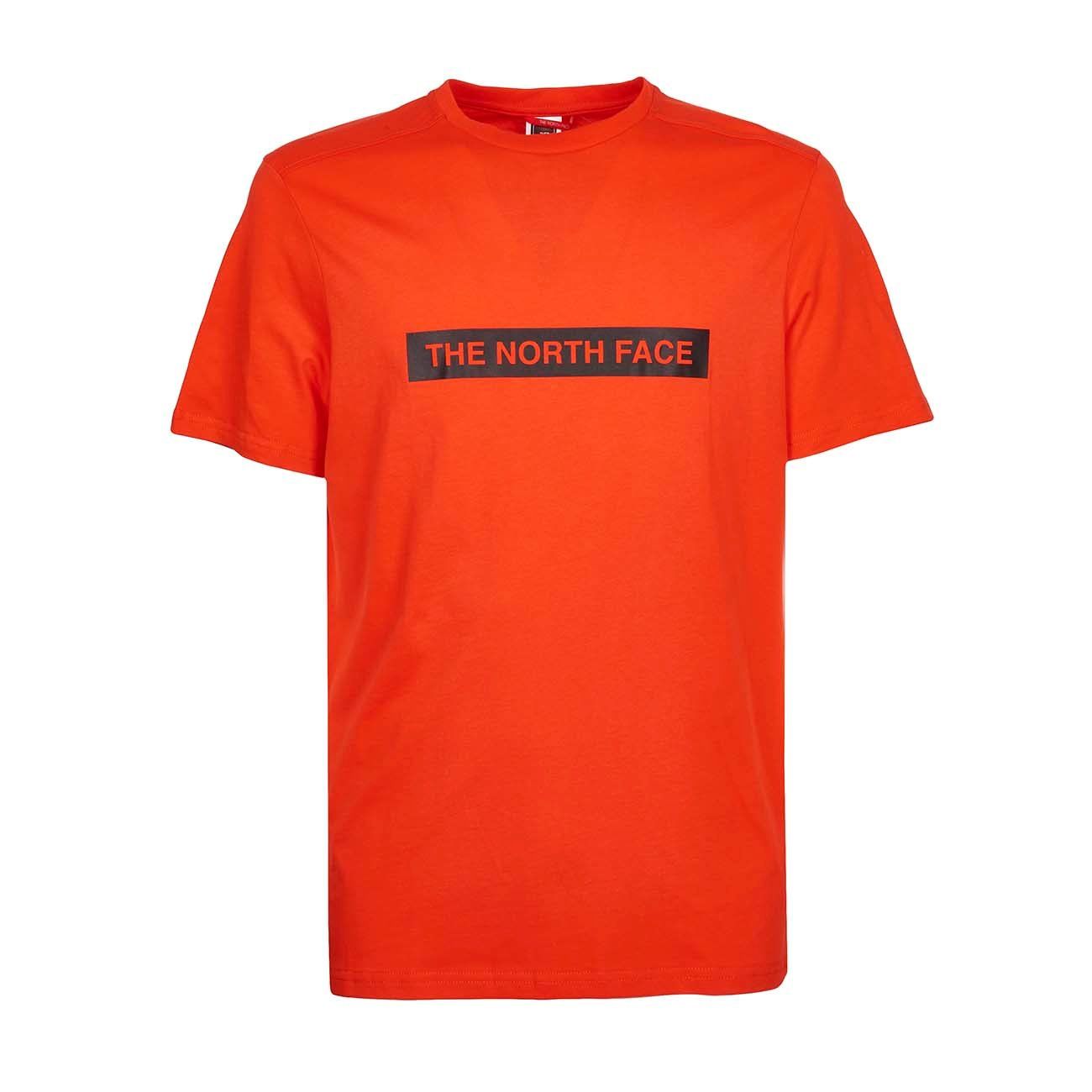 north face central logo t shirt