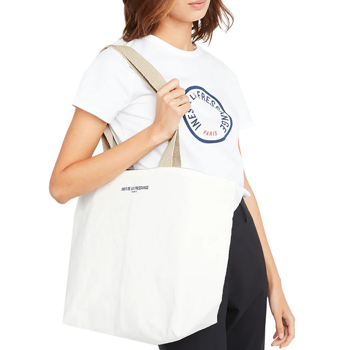 LILA TOTE BAG Woman Ecru