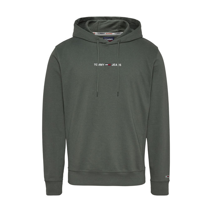 LINEAR LOGO HOODED SWEATSHIRT