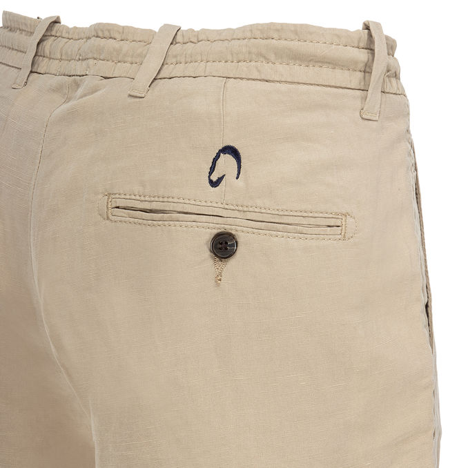 LINEN BERMUDA Man Wetsand