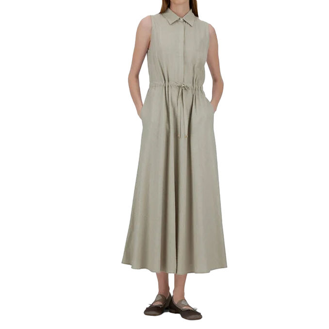 LINEN BLEND DRESS