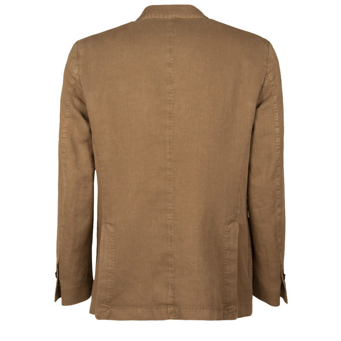 LINEN JACKET Man Beige