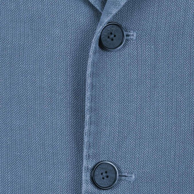 LINEN JACKET Man Bluette