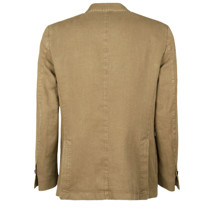 LINEN JACKET Man Sage